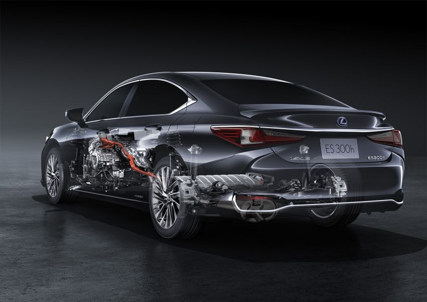 Lexus ES 2019 tampil di Beijing – platform TNGA, penjana kuasa petrol dan hibrid, pakej F Sport 810970