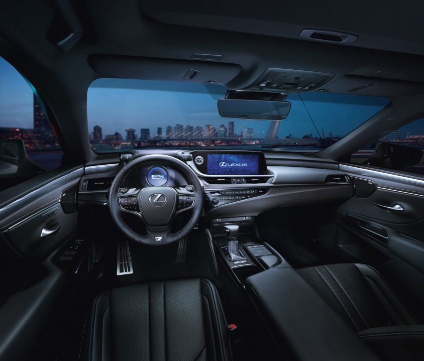 Lexus ES 2019 tampil di Beijing – platform TNGA, penjana kuasa petrol dan hibrid, pakej F Sport 810947