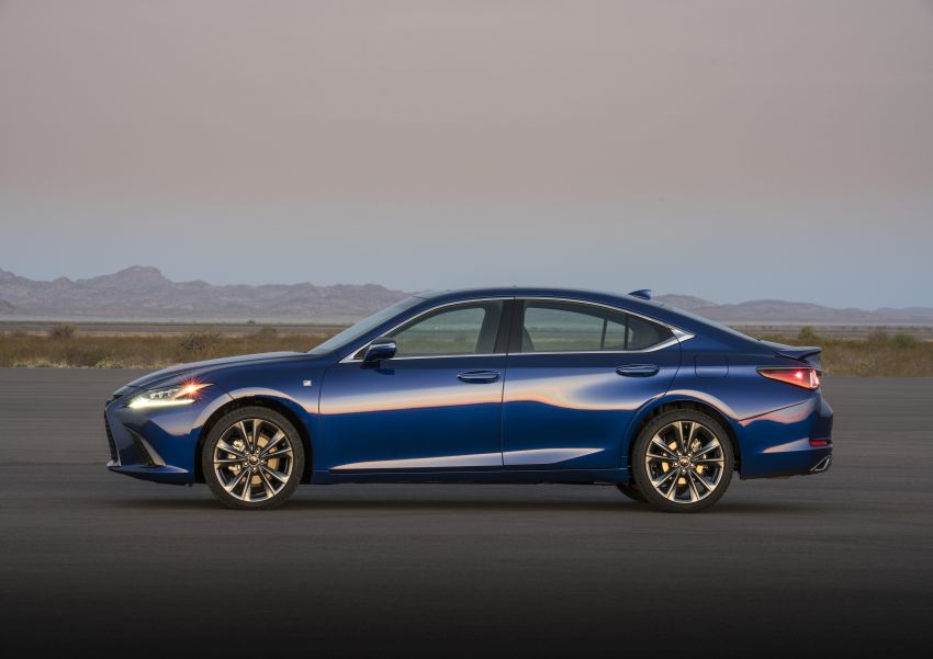 Lexus ES 2019 tampil di Beijing – platform TNGA, penjana kuasa petrol dan hibrid, pakej F Sport 811006