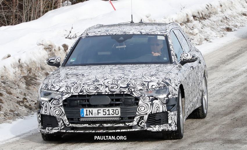 SPIED: Audi S6 Avant spotted again; 2.9L biturbo V6? 803745