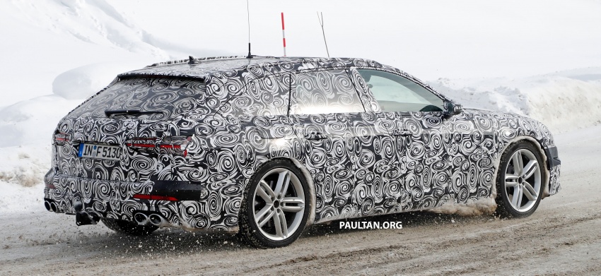 SPIED: Audi S6 Avant spotted again; 2.9L biturbo V6? 803753