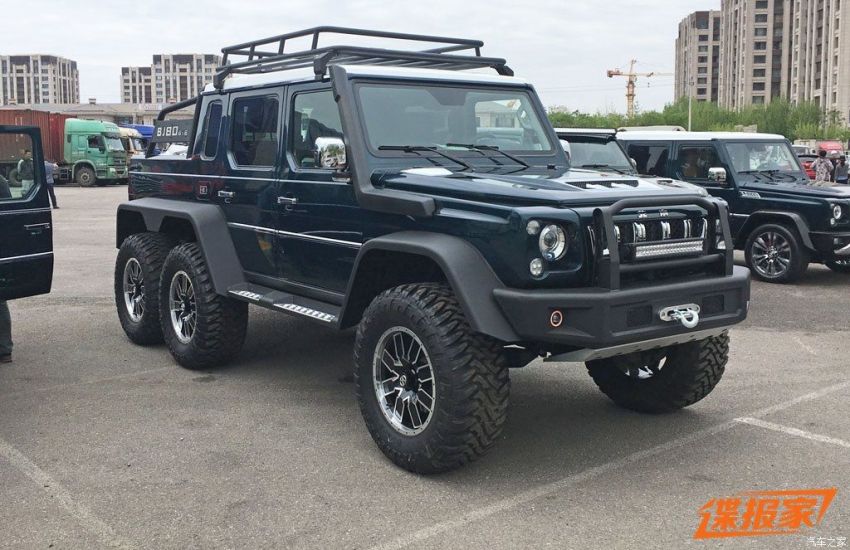 BAIC BJ80 6×6 seen for the first time – G63 copycat? 810286