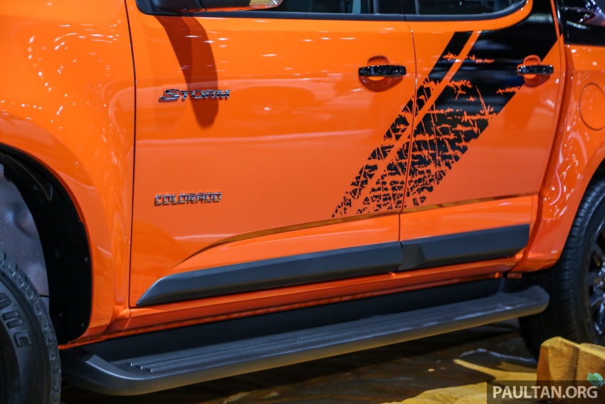 Bangkok 2018: Chevrolet Colorado in Orange Crush 800965