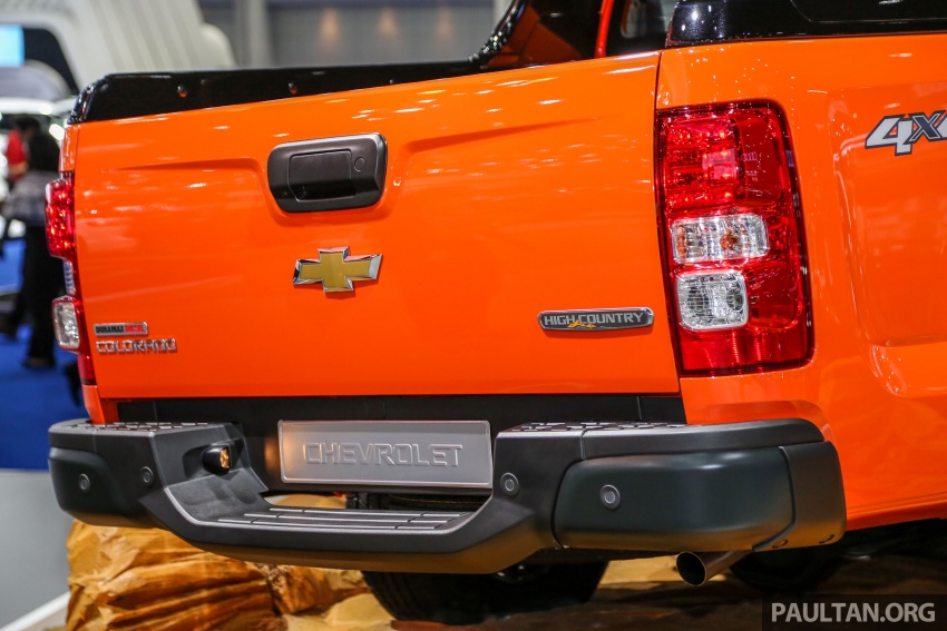 Bangkok 2018: Chevrolet Colorado in Orange Crush 800966