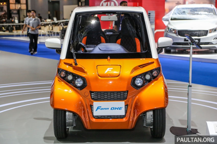 Bangkok 2018: FOMM One EV – 160 km range, RM74k 801437