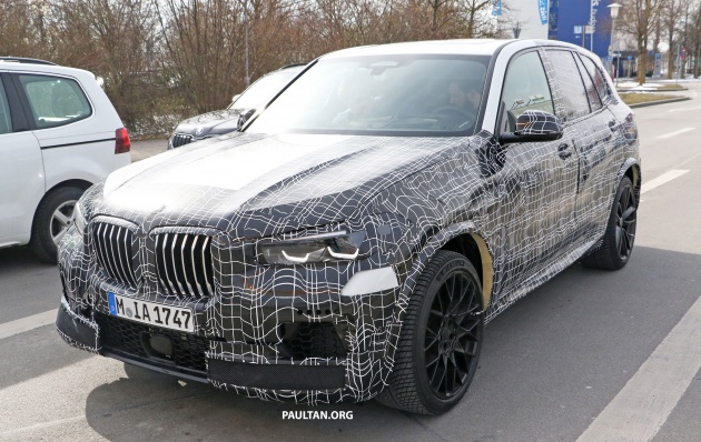 SPYSHOTS: Next BMW X5 M – details seen up close