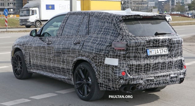 SPYSHOTS: Next BMW X5 M – details seen up close