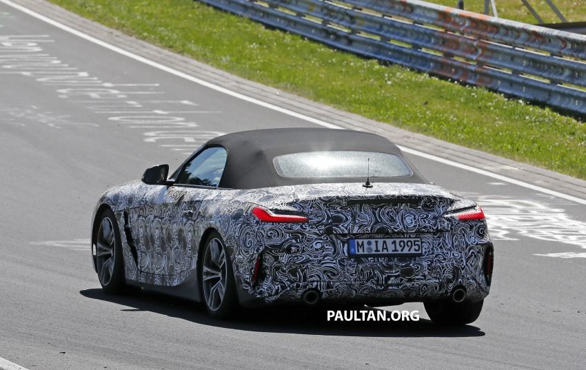 SPYSHOTS: BMW Z4 spotted – top down with interior 808839