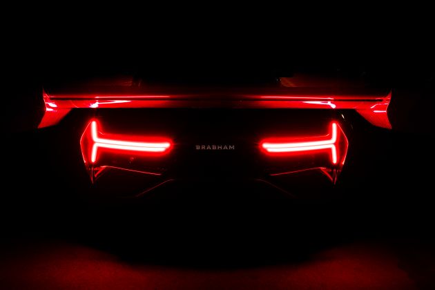 Brabham BT62 teased again with preliminary details – 5.4 litre V8, 1,200 kg of downforce, 730 PS per tonne