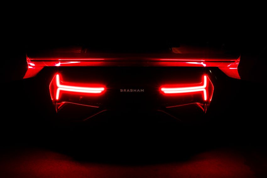 Brabham BT62 teased again with preliminary details – 5.4 litre V8, 1,200 kg of downforce, 730 PS per tonne 809233