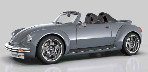 Memminger Roadster 2.7 – kereta sport moden 210 hp/247 Nm, diinspirasikan dari VW Super Beetle 1303