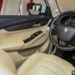 Borgward BX5 – right-hand drive interior for M’sia seen