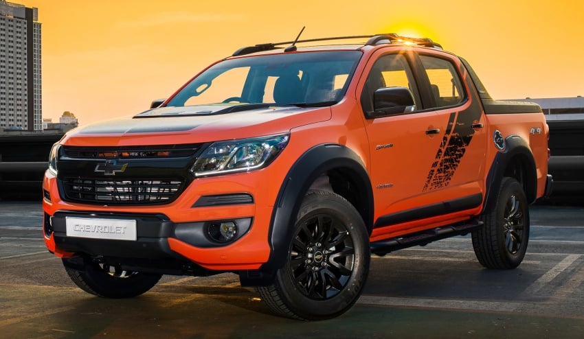 Bangkok 2018: Chevrolet Colorado in Orange Crush 801137