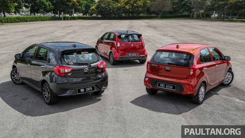 Driven Web Series 2018: Keluarga hatchback di Malaysia – Perodua Myvi vs Proton Iriz vs Kia Picanto! 800561