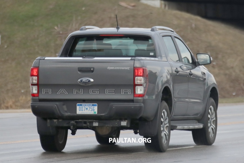 SPYSHOTS: Ford Ranger T6 WildTrak facelift in the US 806526