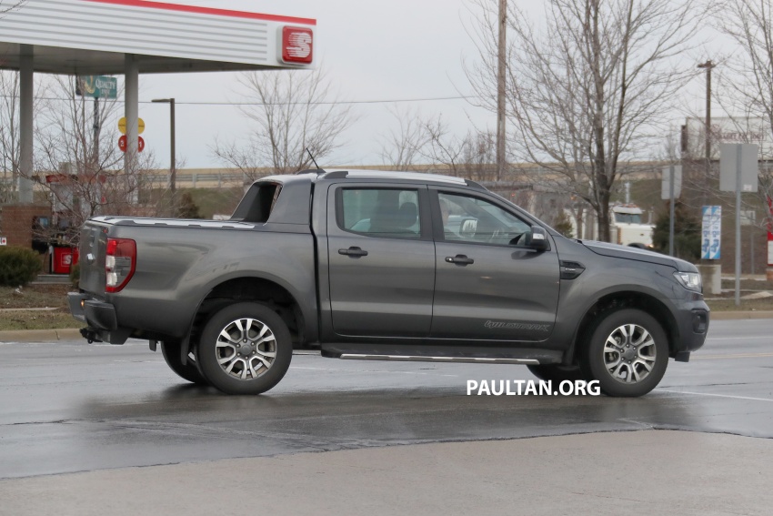 SPYSHOTS: Ford Ranger T6 WildTrak facelift in the US 806519