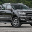 Ford Ranger 2.2L Wildtrak dilancar di M’sia – RM128k