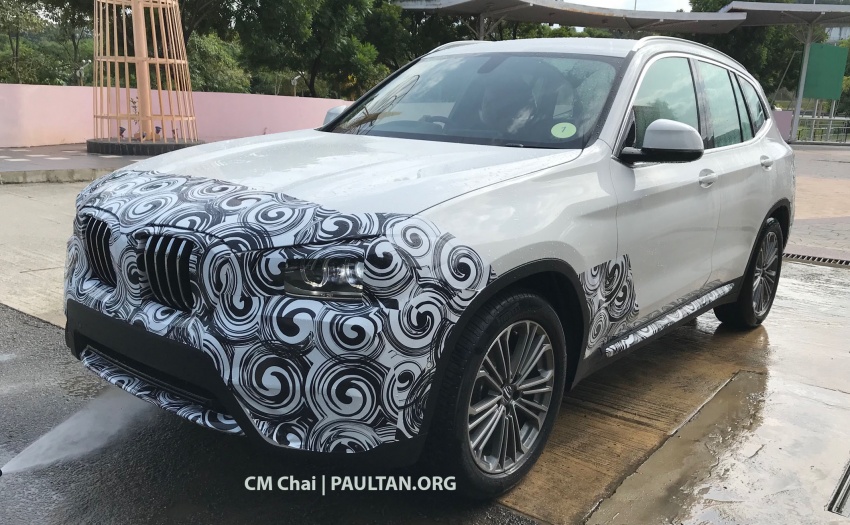 SPYSHOTS: G01 BMW X3 gets spotted in Malaysia 805479