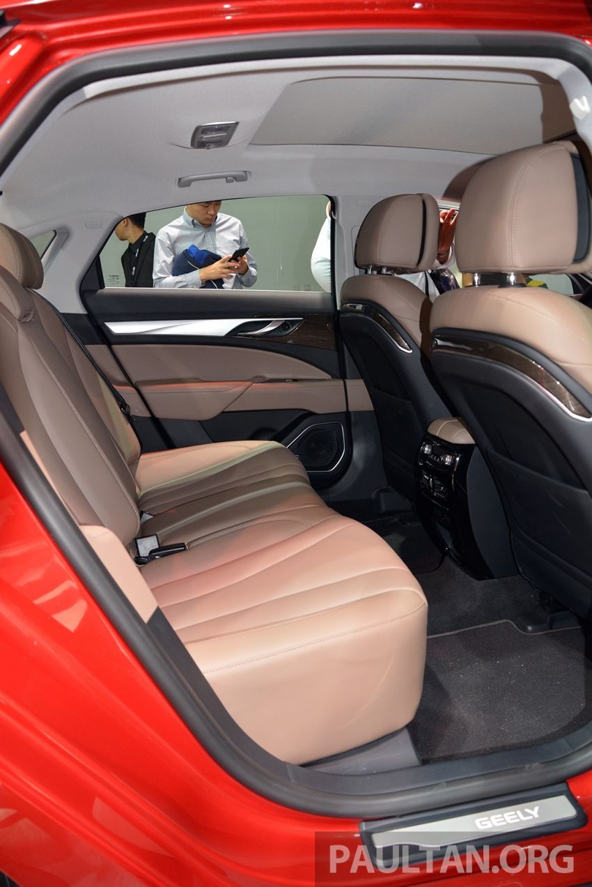 Beijing 2018: Geely Borui GE hybrid variants unveiled – PHEV and MHEV D-segment sedans, 1.5T 7DCT 811158