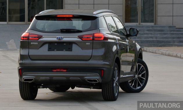 GALLERY: 2018 Geely Boyue 1.8L TGDi facelift detailed – basis for the first Proton SUV due in Q4