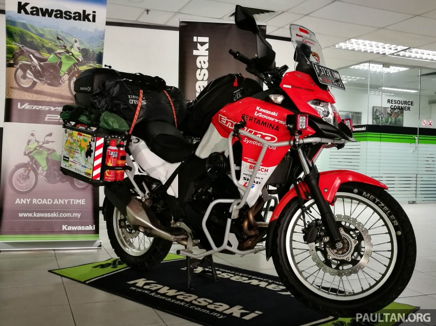 2018 Kawasaki Versys X-250 Jakarta to London trip 802020