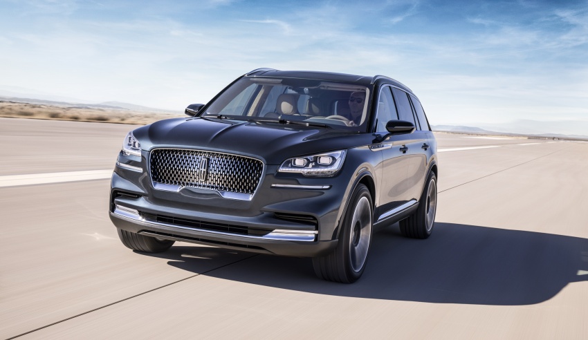 Lincoln Aviator previewed in New York – three-row SUV with plug-in hybrid option, production next year 801391