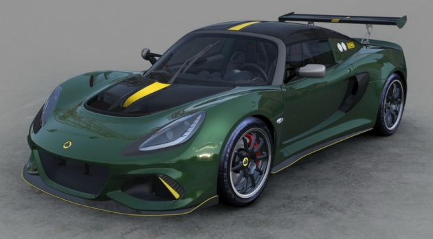 Lotus Exige Cup 430 Type 25 – tribute kereta lumba F1