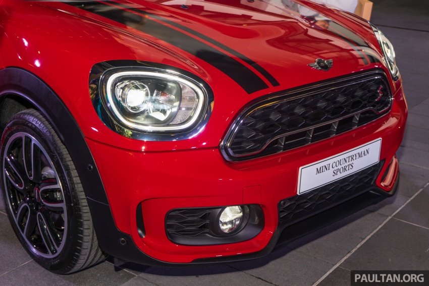 MINI Cooper S Countryman Sports launched – CKD, John Cooper Works aerokit and wheels, RM245,888 803042
