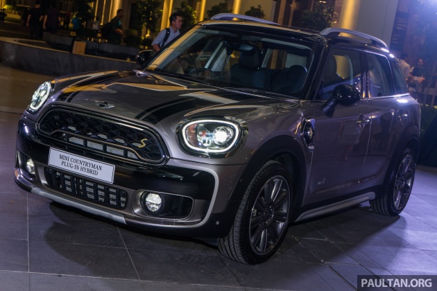 F60 MINI Cooper S E Countryman All4 in Malaysia – 1.5 turbo PHEV, 0-100 in 6.8 sec, 2.1 l/100 km, RM256k