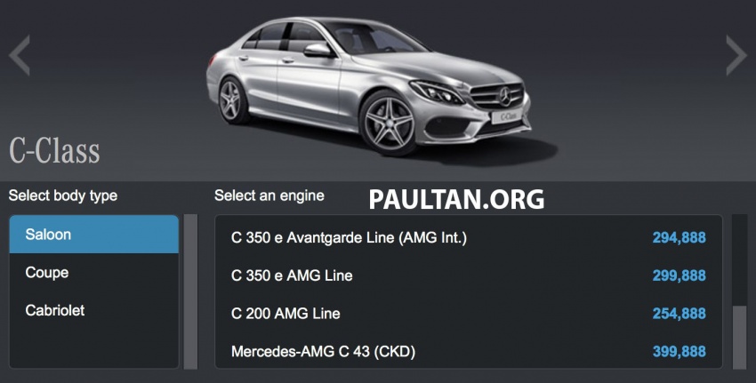 Mercedes-AMG C43 Sedan and GLC43 CKD prices seen – RM399,888 and RM458,888; up to RM100k less 802209