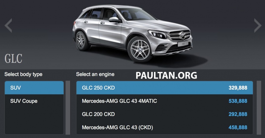 Mercedes-AMG C43 Sedan and GLC43 CKD prices seen – RM399,888 and RM458,888; up to RM100k less 802210