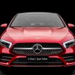 Z177 Mercedes-Benz A-Class L Sedan revealed in Beijing – alternate version for other markets in H2 2018