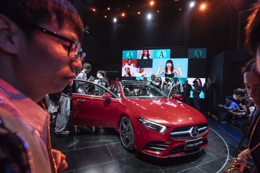 Mercedes-Benz A-Class L Sedan Z177 dipamer di Beijing – versi alternatif bagi negara lain pada H2 2018 810709