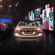V177 Mercedes-Benz A-Class Sedan – market launch at end-2018, same wheelbase as hatchback, 0.22 Cd