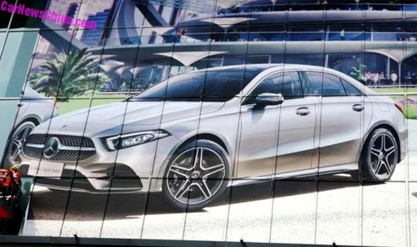 Mercedes-Benz A-Class sedan shown – Beijing debut 809519