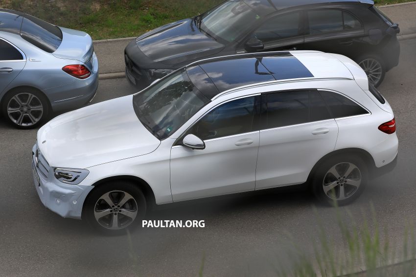 SPYSHOTS: X253 Mercedes-Benz GLC facelift spotted – interior updates from the latest A-Class and C-Class 813025