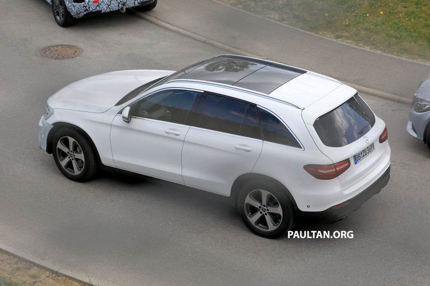SPYSHOTS: X253 Mercedes-Benz GLC facelift spotted – interior updates from the latest A-Class and C-Class 813028