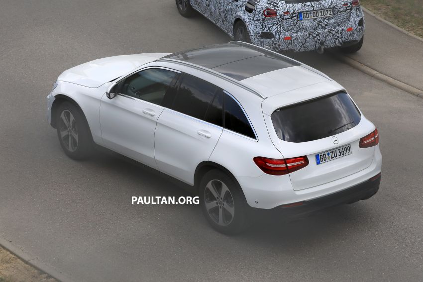 SPYSHOTS: X253 Mercedes-Benz GLC facelift spotted – interior updates from the latest A-Class and C-Class 813029