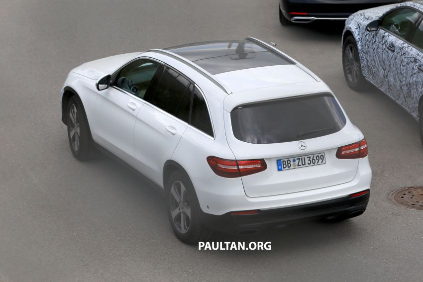 SPYSHOTS: X253 Mercedes-Benz GLC facelift spotted – interior updates from the latest A-Class and C-Class 813030