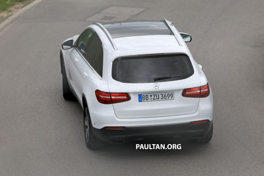 SPYSHOTS: X253 Mercedes-Benz GLC facelift spotted – interior updates from the latest A-Class and C-Class 813031