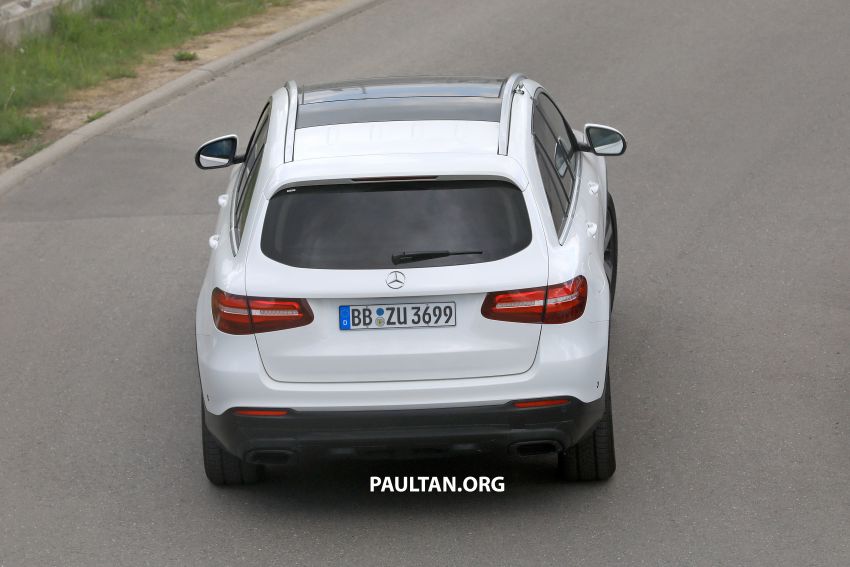 SPYSHOTS: X253 Mercedes-Benz GLC facelift spotted – interior updates from the latest A-Class and C-Class 813032