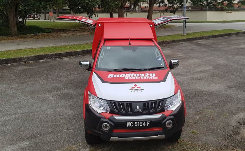 Mitsubishi lancarkan unit servis bergerak di Kuching – bakal berkhidmat untuk pelanggan di pedalaman 813011