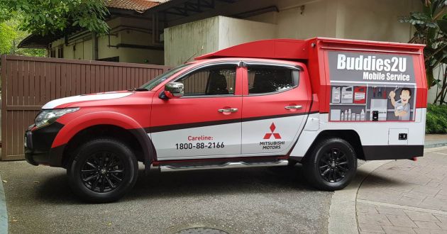 Mitsubishi lancarkan unit servis bergerak di Kuching – bakal berkhidmat untuk pelanggan di pedalaman