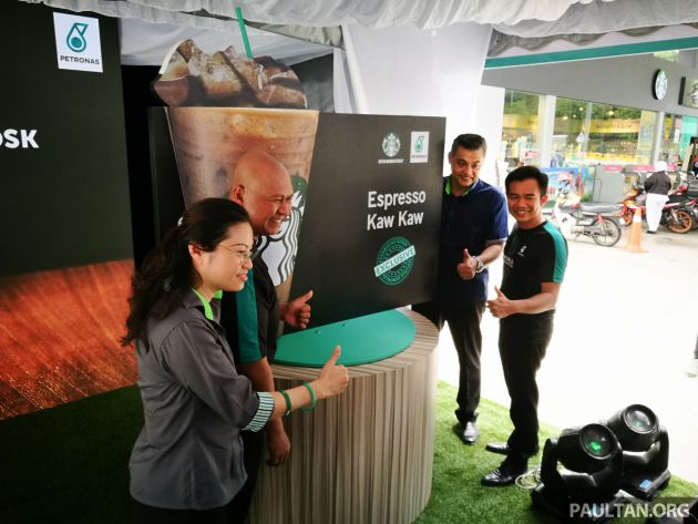 Petronas adds Starbucks kiosks at selected stations