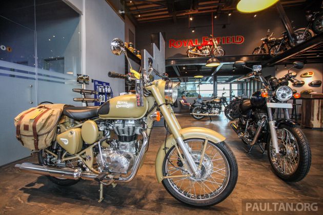 Royal Enfield launches new showroom in Shah Alam