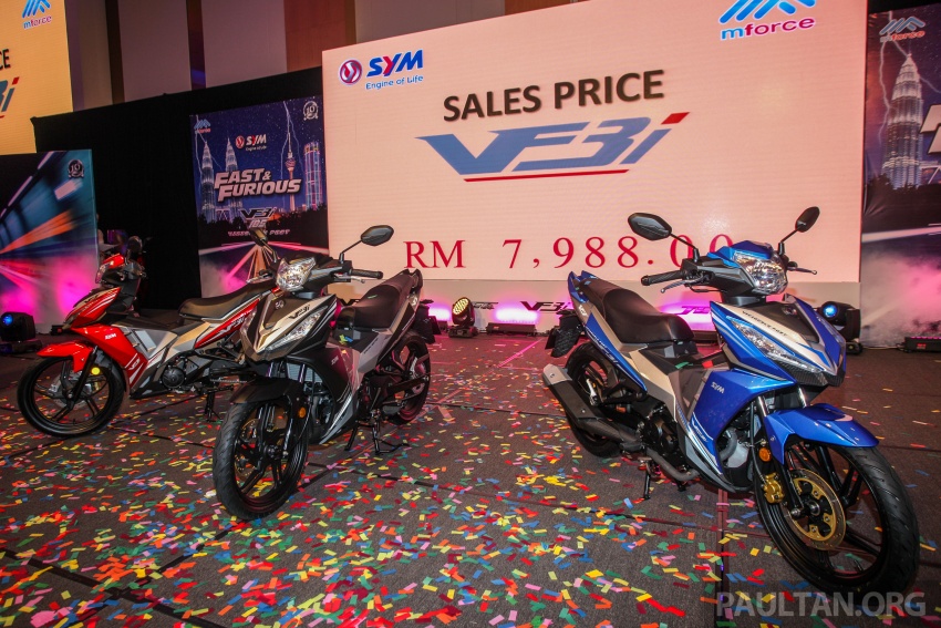2018 SYM VF3i 183 cc supercub in Malaysia – RM8,467 807589
