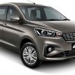 Suzuki Ertiga diperbaharui di Indonesia – dapat enjin 1.5L 108 PS/135 Nm, badan lebih besar dan sistem ESP