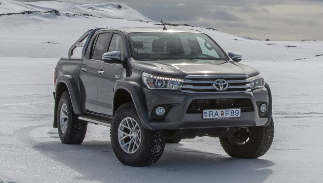 Toyota Hilux gets an Arctic Trucks AT35 version for UK