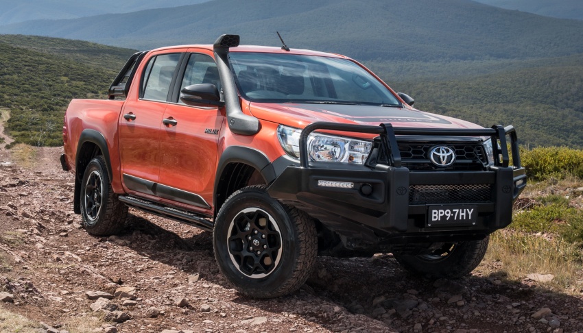 Toyota launches Hilux Rugged X, Rogue and Rugged variants in Australia – aimed at urban adventurers 807639