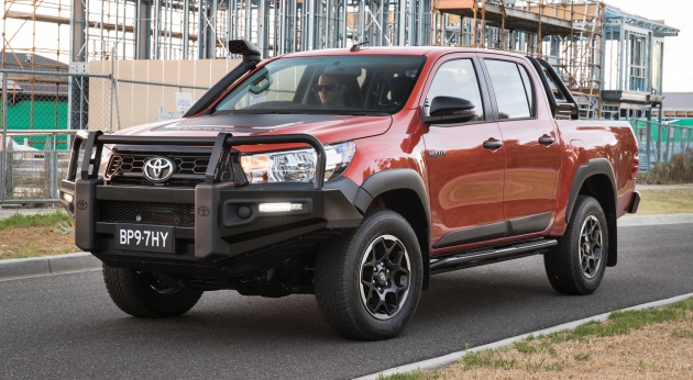 Toyota launches Hilux Rugged X, Rogue and Rugged variants in Australia – aimed at urban adventurers